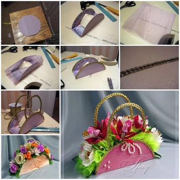 Pomysłowe dekoracje - kwiaty