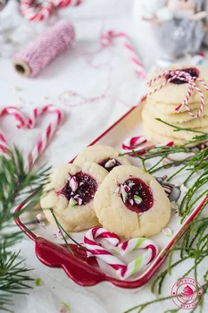 Ciasteczka z konfiturą jeżynową