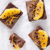 Pyszne brownie czekoladowo-pomarańczowe, bez pieczenia i tylko z 4 składników
