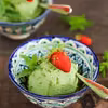 Lody z zieloną, sproszkowaną herbatą ! Matcha Green.
