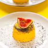 Dyniowa panna cotta z makiem i figą