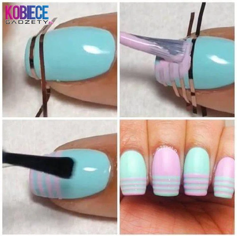 Pastelowe paznokcie