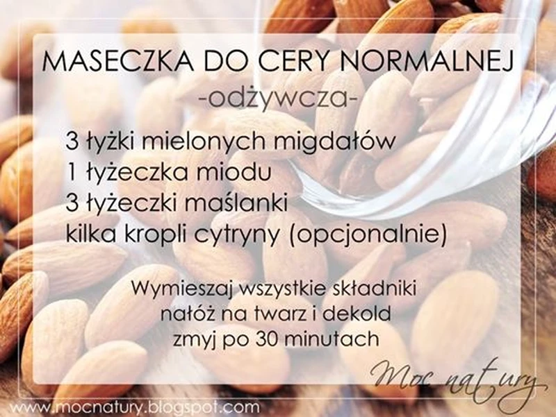 Odżywcza maseczka do cery