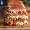 Lasagne mięsno-grzybowe w boczku