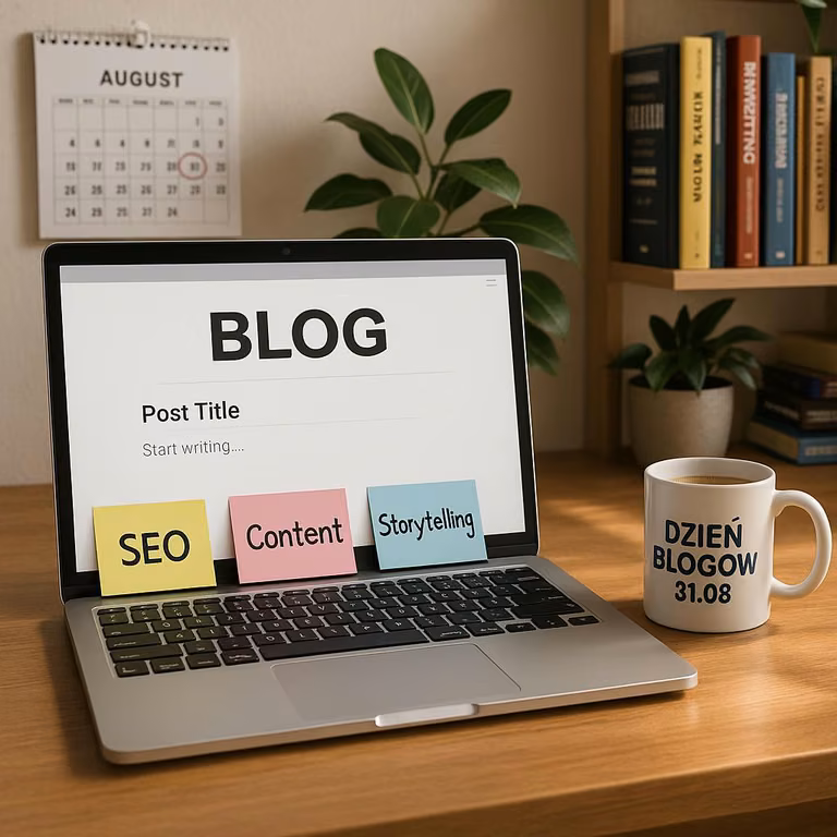 Dzień Blogów 2025: Jak wykorzystać 31 sierpnia do wzmocnienia bloga, marki i SEO?
