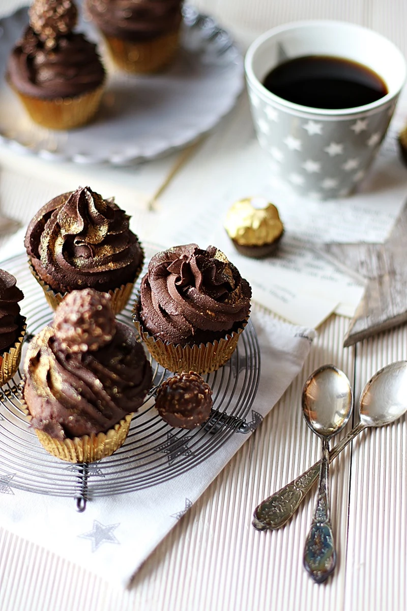Babeczki Ferrero Rocher