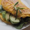Przepis na omlet ze szpinakiem i awokado