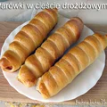 Parówki w cieście drożdżowym