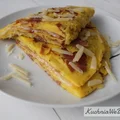 Omlet z szynką parmeńską