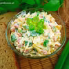 Pasta jajeczna z pomidorem – szybka pasta do pieczywa
