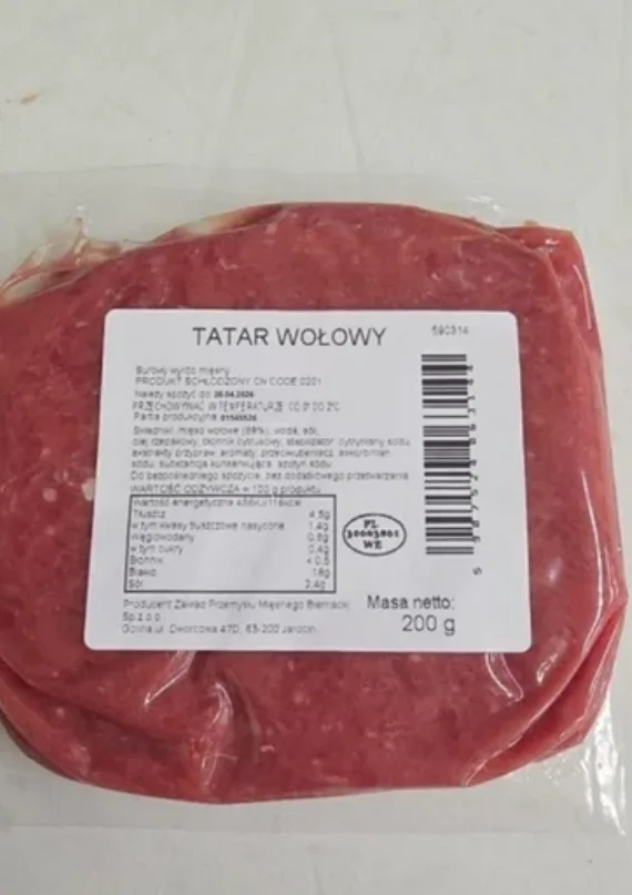 Zdjęcie Groźna bakteria w tatarze wołowym! Pilne ostrzeżenie GIS dla konsumentów #1