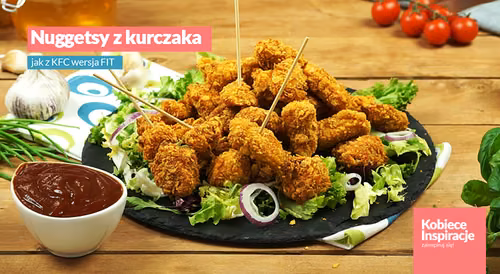 Nuggetsy z kurczaka - jak z KFC wersja FIT