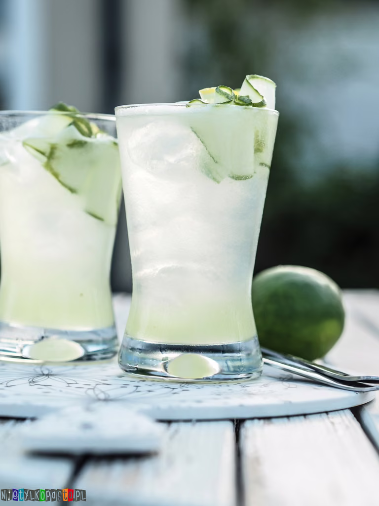 Lemoniada ogórkowa - bardzo orzeżwiająca