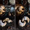 Kruche rogaliki owsiano-orzechowe