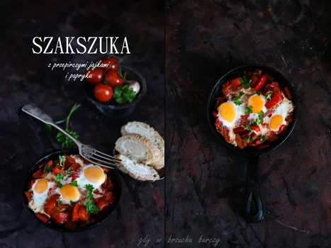 Szakszuka z jajkami przepiórczymi