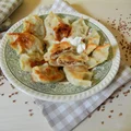 Pierogi z kasza gryczana i twarogiem