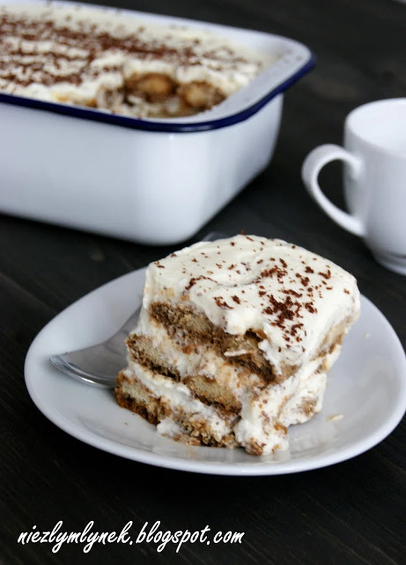 Tiramisu z burbonem i czekoladą