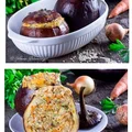 Nadziewany bakłażan