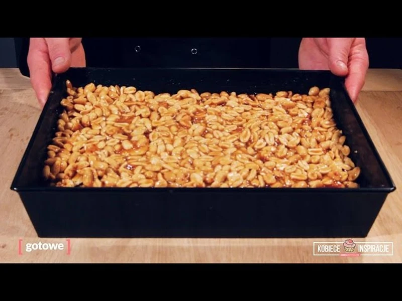 Ciasto Snickers - BEZ PIECZENIA