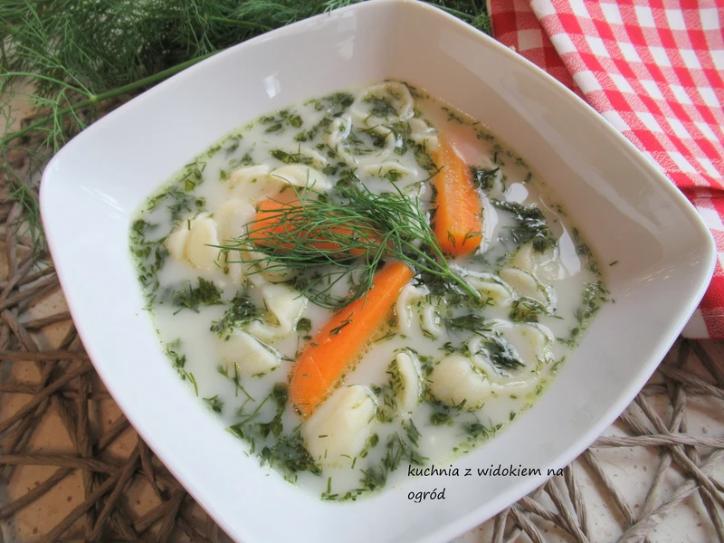 Zupa koperkowa.