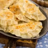 Pierogi z kapustą i pieczarkami