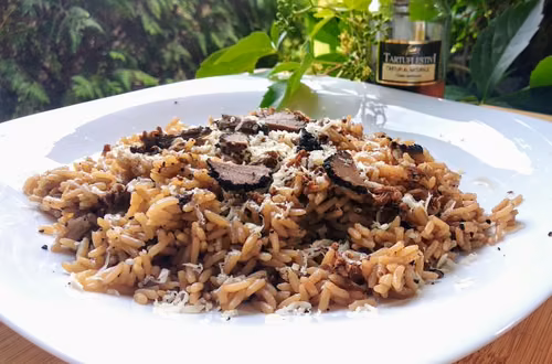 Risotto z czarnymi truflami