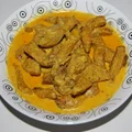 Schab w sosie curry