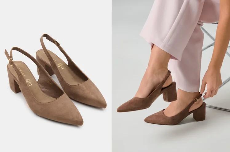 Zdjęcie Te buty z Sinsay za 69 zł to hit na Komunie i ślub! Wygodny, niski słupek, zamszowy wygląd - cudne do spodni i sukienki #4