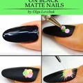 Manicure w kleksem- krok po kroku