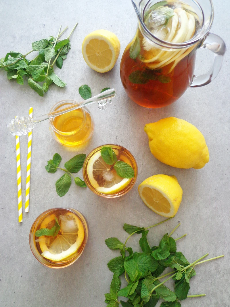 Cytrynowa ice tea