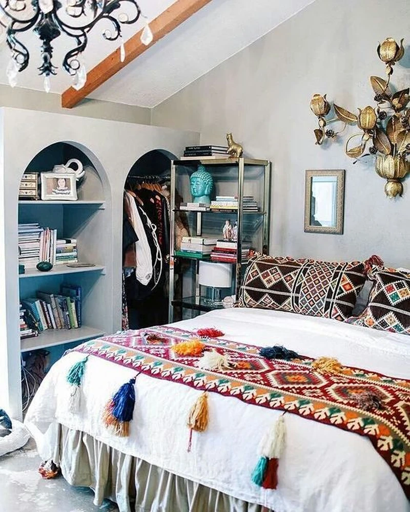 Sypialnia Boho
