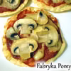 Białkowe pizzerinki z pieczarkami (fit)