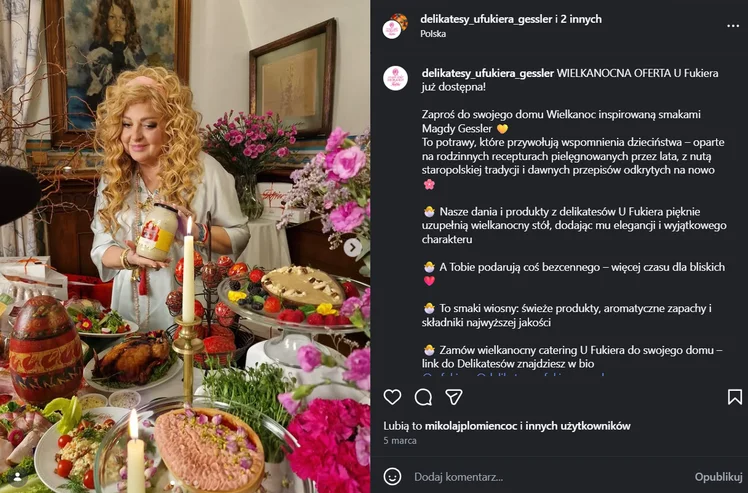 Zdjęcie Wielkanoc 2026 u Gessler. Te dania z cateringu podrożały najbardziej! #2