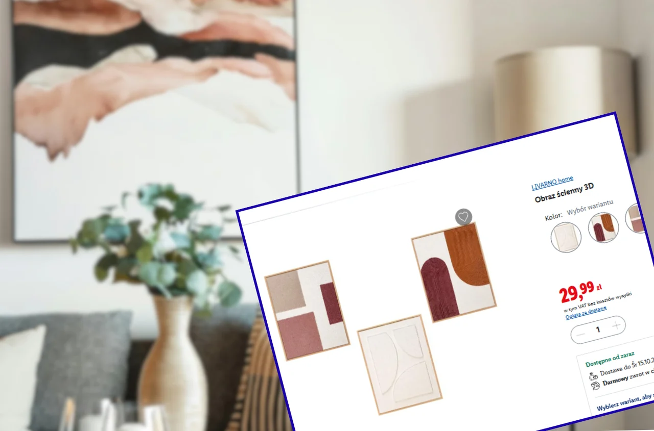 Te obrazy 3D robią furorę w Polsce i za granicą! W Lidlu za 29,99 zł skandynawskie i jesienne motywy z efektem wow!