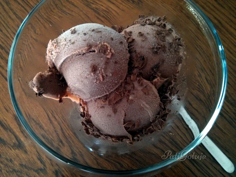 Lody z nutellą