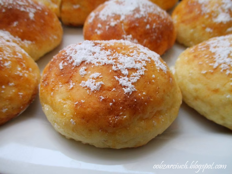 Pączki serowe z piekarnika