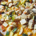Kurczak z tofu i warzywami