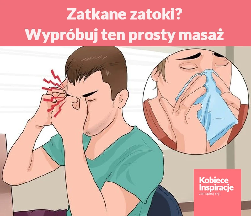 Zatkane zatoki? Wypróbuj ten prosty masaż