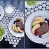 KAKAOWE PANCAKES Z OWOCAMI