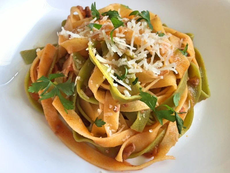 Poniedziałek: Tagliatelle al ragu