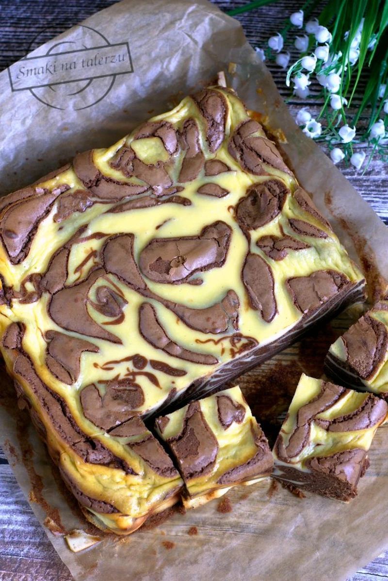 Sernikobrownie