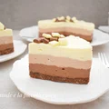 Potrójnie czekoladowy cheesecake