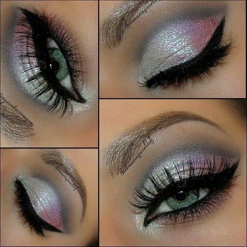 Sylwestrowy makeup