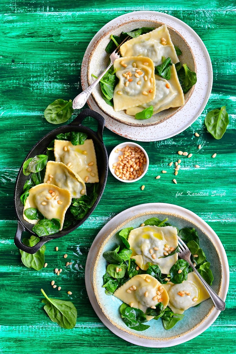 RAVIOLI ZE SZPINAKIEM!