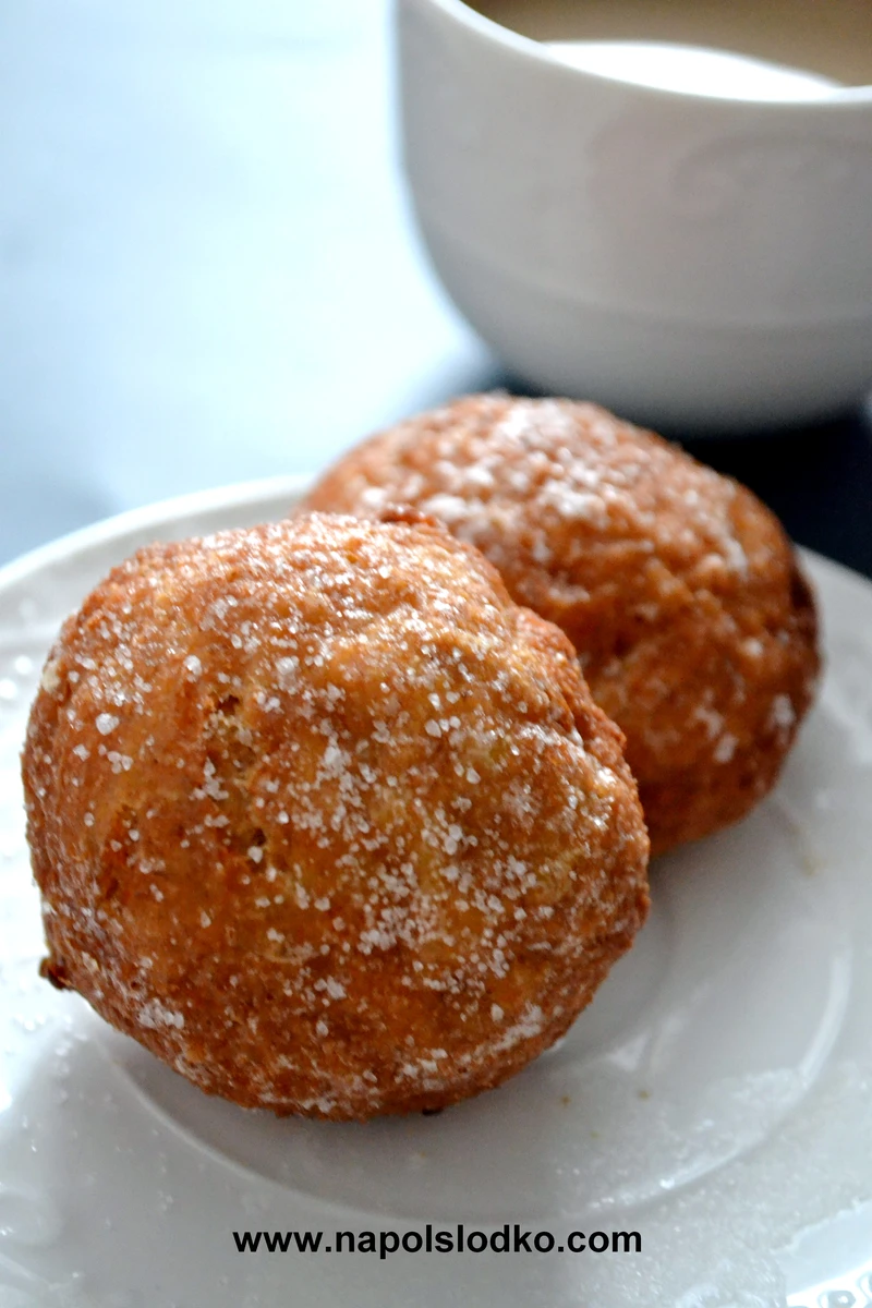 Orkiszowe pączki bez cukru, mleka i jaj