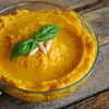 Szybkie pesto z pieczonej dyni