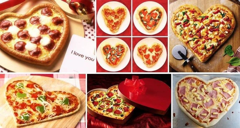 Pizza w kształcie serca