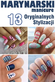 Marynarski manicure – 13 oryginalnych stylizacji