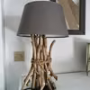 Lampka nocna z patyków