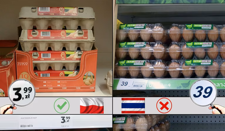 TAJLANDIA vs POLSKA: Ceny w Tajlandii vs ceny Polskie – porównanie.
